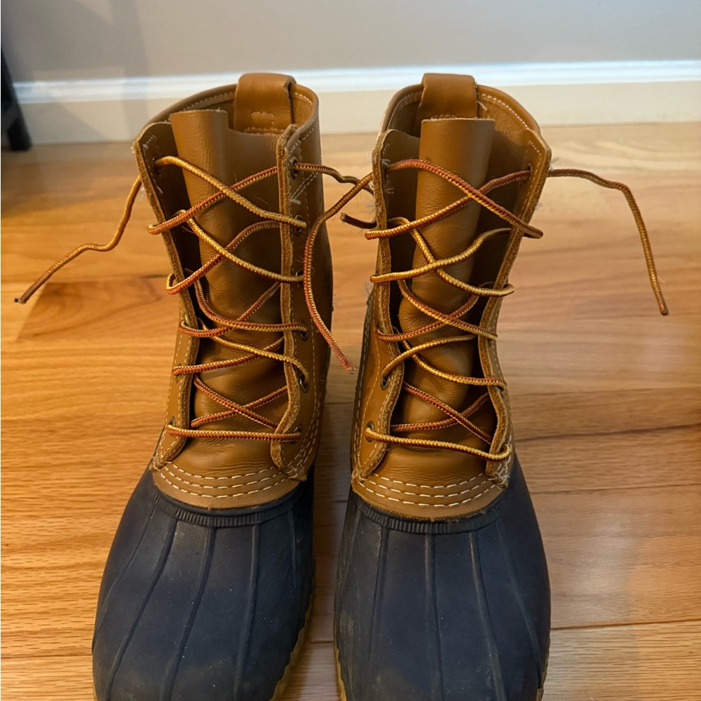 Women's  Brown and Black Duck Boots